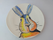 Load image into Gallery viewer, Hand Thrown 9.5" Decorated Ceramic Plate