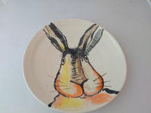 Load image into Gallery viewer, Hand Thrown 9.5" Decorated Ceramic Plate