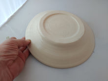 Load image into Gallery viewer, Hand Thrown 9.5" Decorated Ceramic Plate