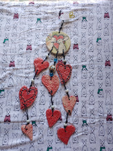 Load image into Gallery viewer, Ceramic Bunny Wind Chime