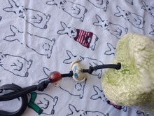 Load image into Gallery viewer, Ceramic Bunny Bell Wind Chime