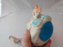 Load image into Gallery viewer, Hand Sculpted Ceramic Figurine 6&quot; Purr-Maid
