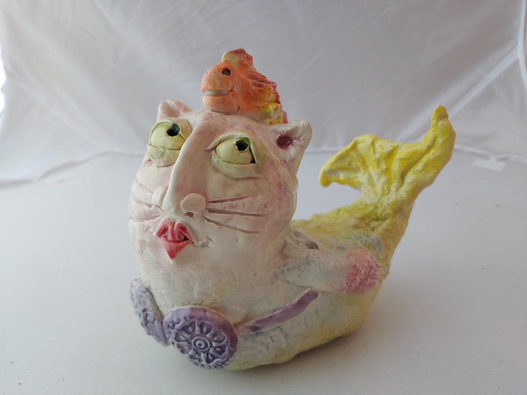Hand Sculpted Ceramic Figurine 6