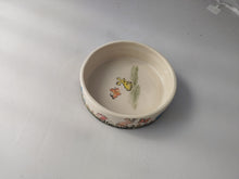 Load image into Gallery viewer, Hand Thrown 5.5&quot; Decorated Ceramic Bunny Food Bowl
