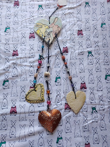 Ceramic Bunny Wind Chime