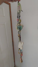 Load and play video in Gallery viewer, Ceramic Bunny Wind Chime
