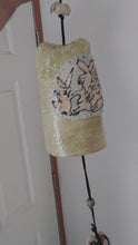 Load and play video in Gallery viewer, Ceramic Bunny Bell Wind Chime
