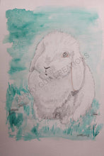 Load image into Gallery viewer, Bunny Guy Greeting Card (blank inside)
