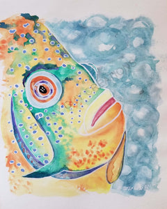 Sea Life Art Print 8X10